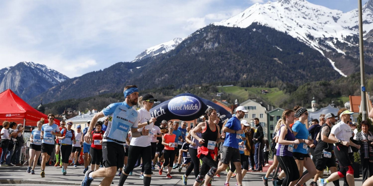 Frühlingslauf in Innsbruck